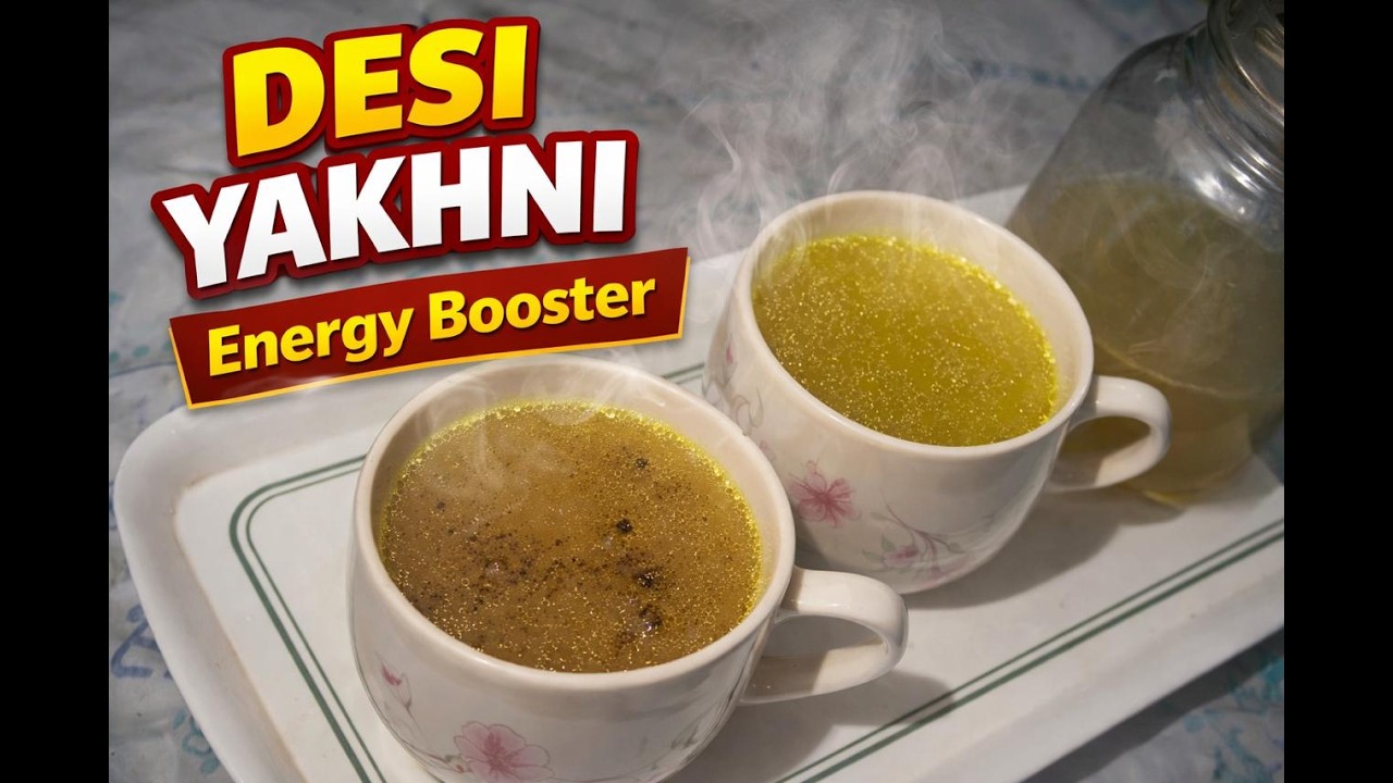 Desi Murgh Yakhni Recipe|Desi Murgh Shorba Recipe|The Food Kitchen@Alia Mubashir Vlogs