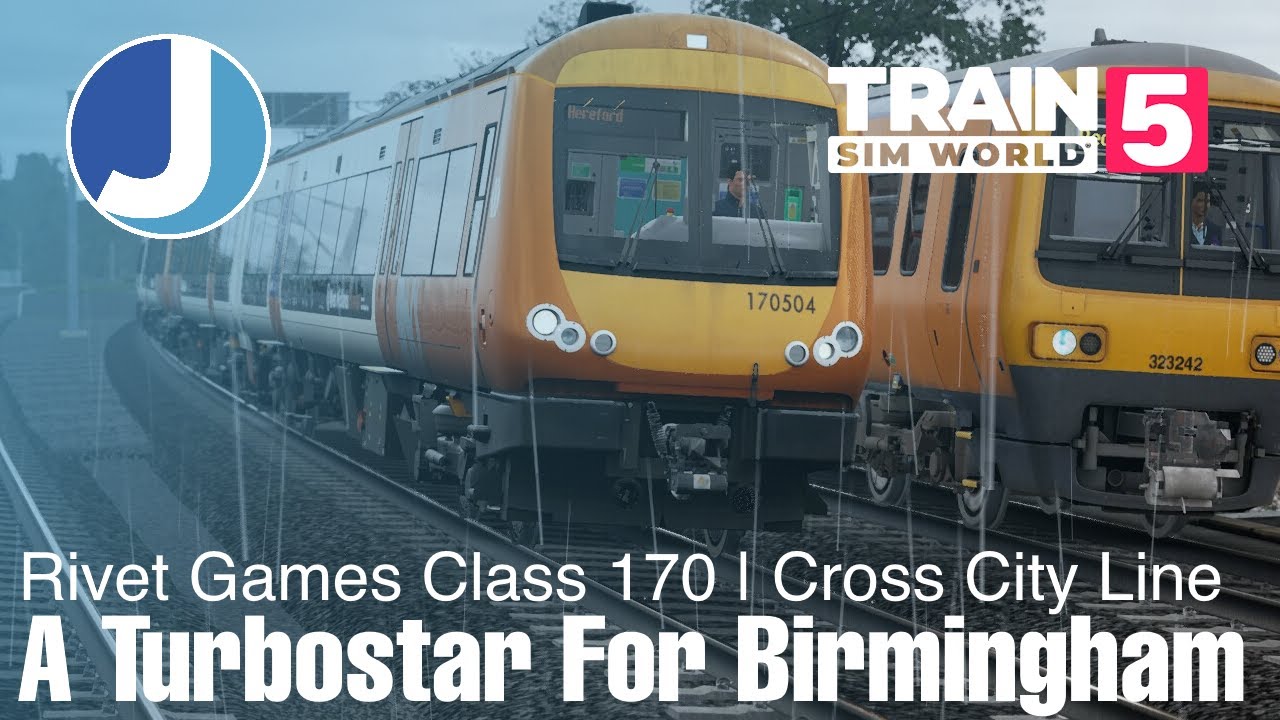 The New West Midlands Turbostar | Class 170 | Train Sim World 5