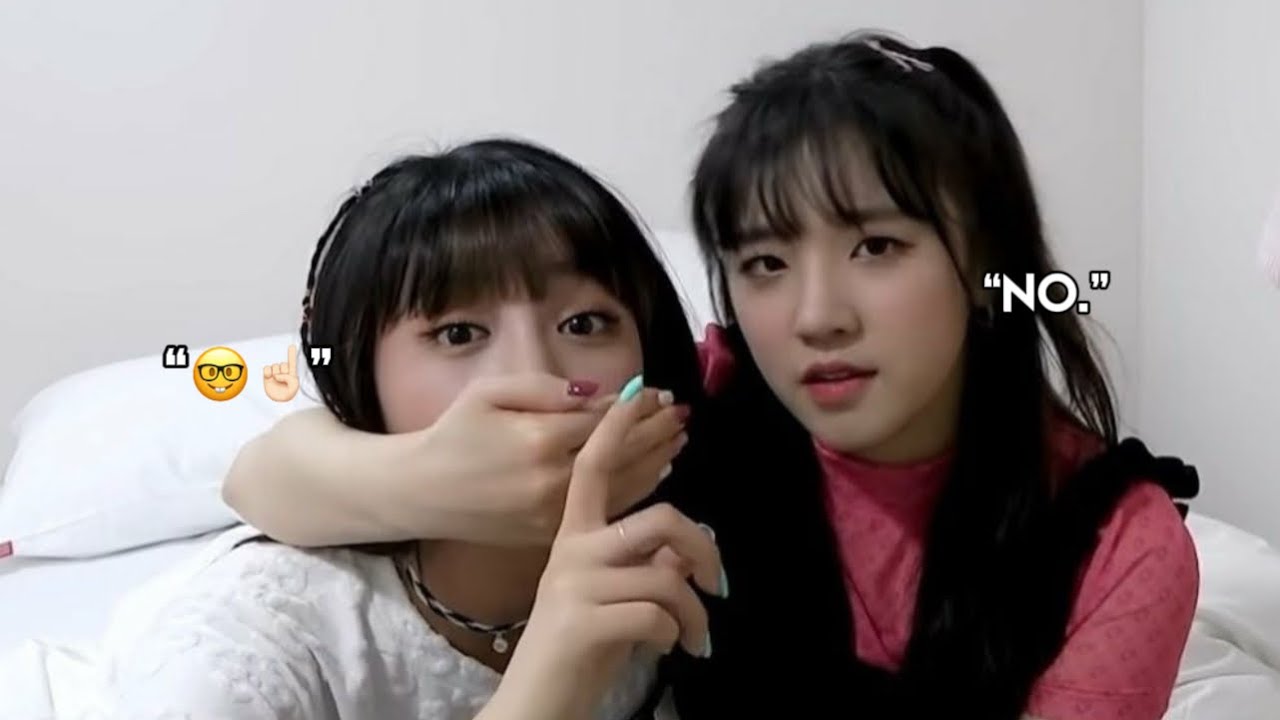 Minnie and Yuqi being the best duo