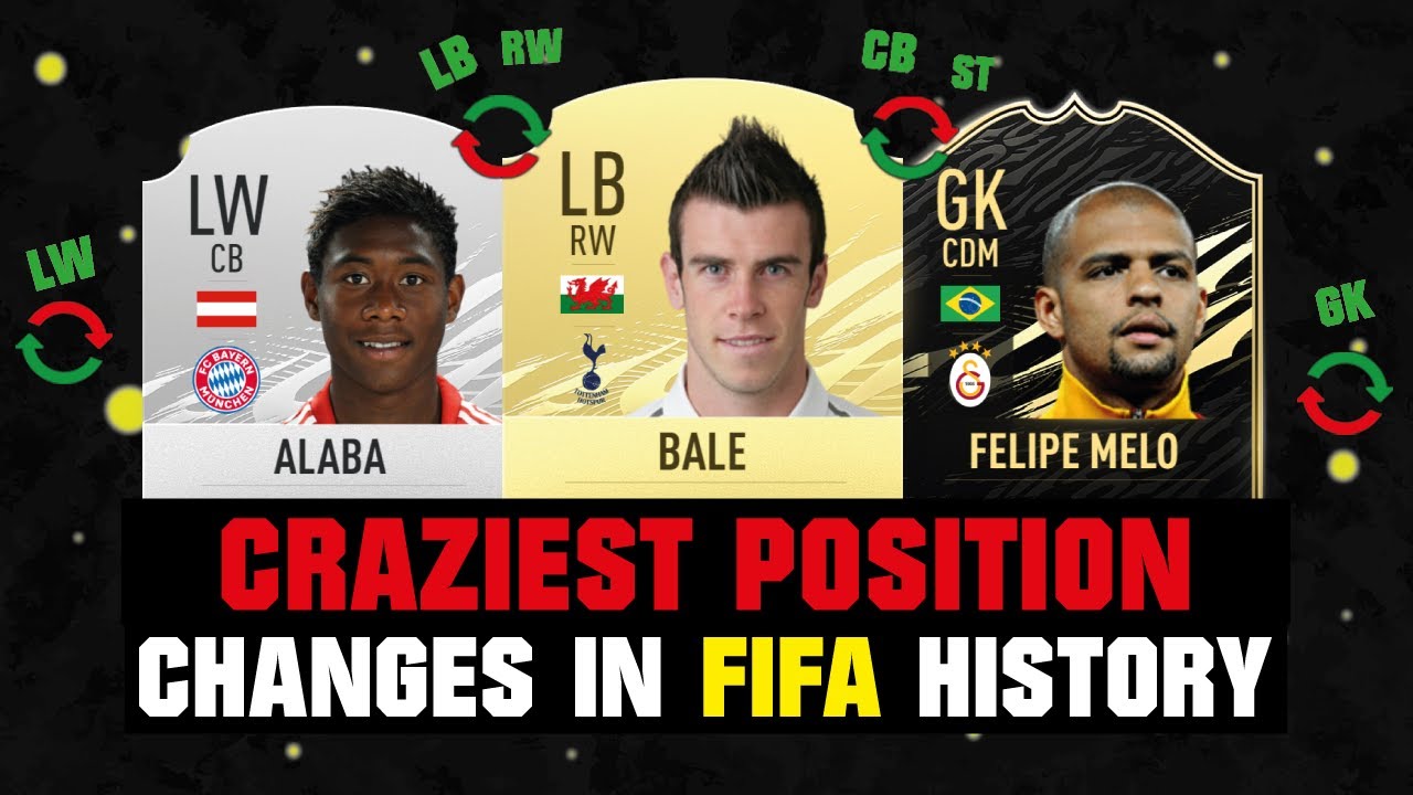 CRAZIEST POSITION CHANGES IN FIFA HISTORY! 🔄😱  FIFA 10 - FIFA 21
