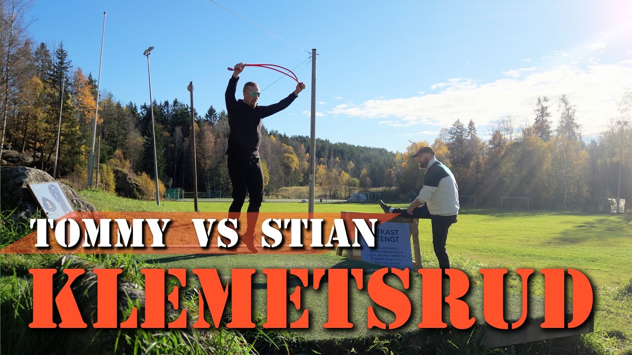 Disc Golf - Klemetsrud: Tommy VS Stian