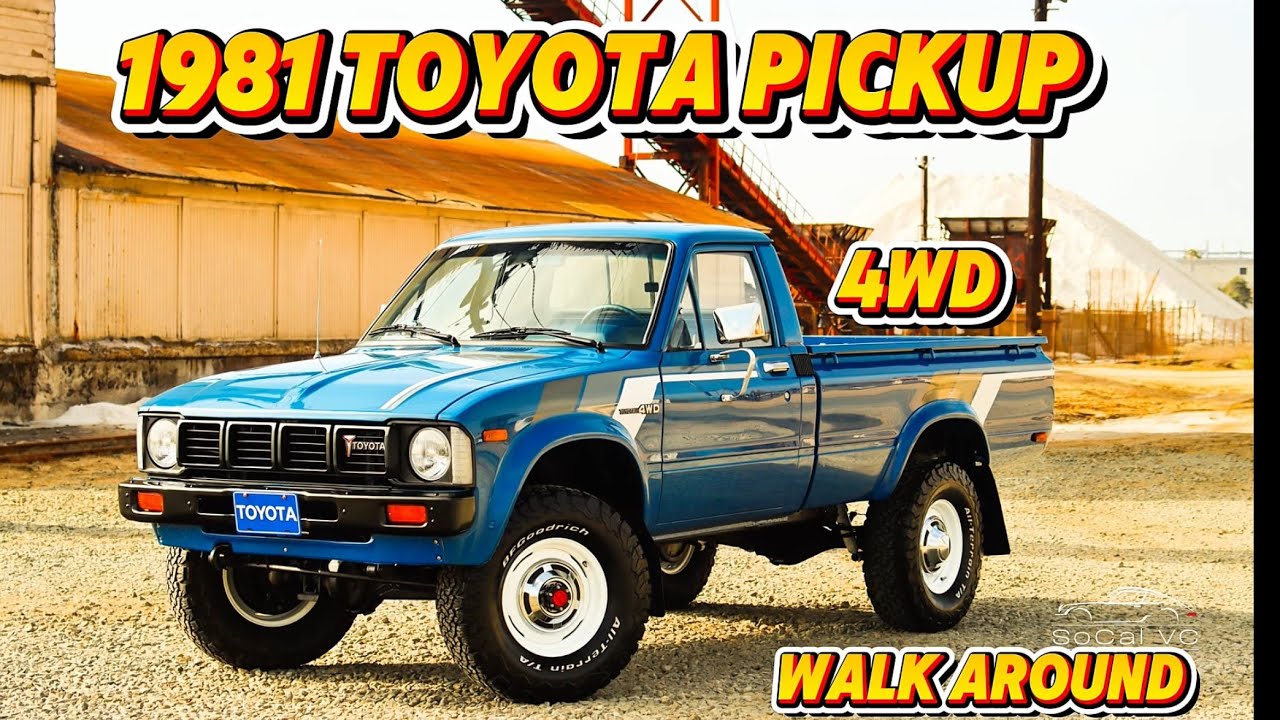 1981 Toyota Pickup Deluxe Long-Bed | Detailed Walkthrough