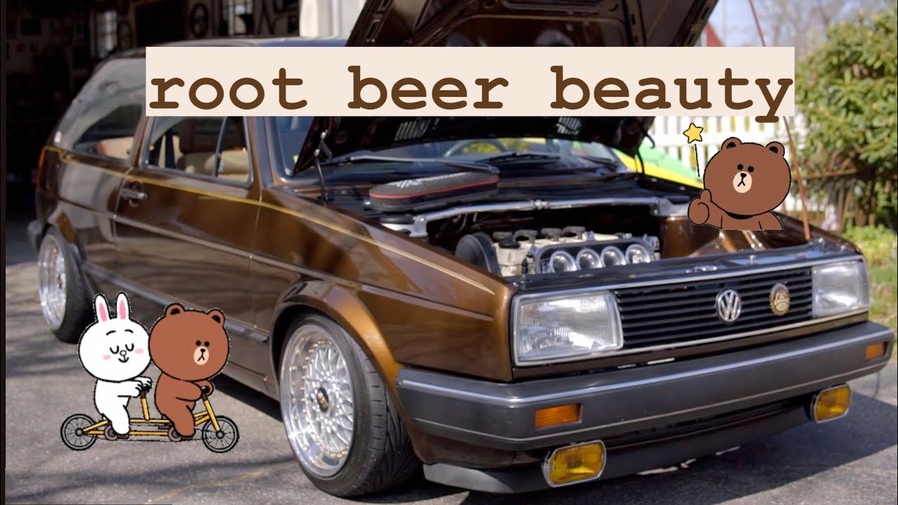 the most thorough homebuilt mk2 golf restomod you've probably ever seen.