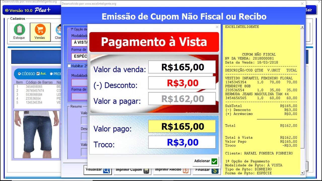 Controle de Estoque e Vendas 10.0 Plus+ - DOWNLOAD