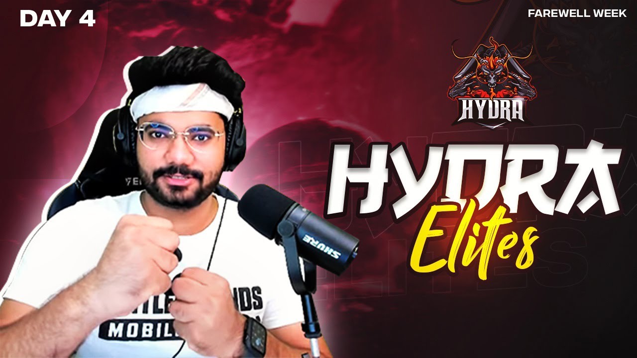 🔴 BGMI LIVE! - FINAL EMULATOR ELITES WEEK! ( DAY 4) 😥|| HYDRA | Alpha! 😎