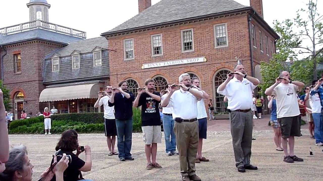 Colonial Williamsburg Fifes and Drums Alumni Drummers Call 2010
