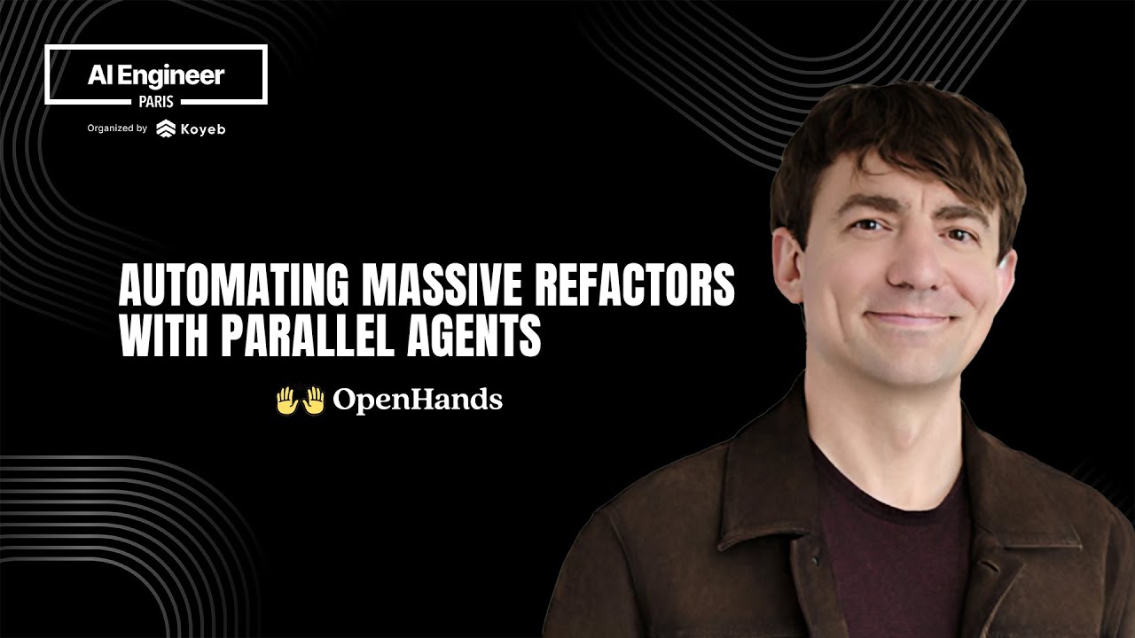 Automating massive refactors with parallel agents - AI Engineer Paris 2025