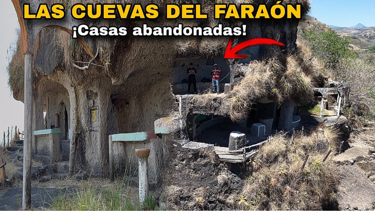 CASAS abandonadas, Las CUEVAS del FARAÓN 