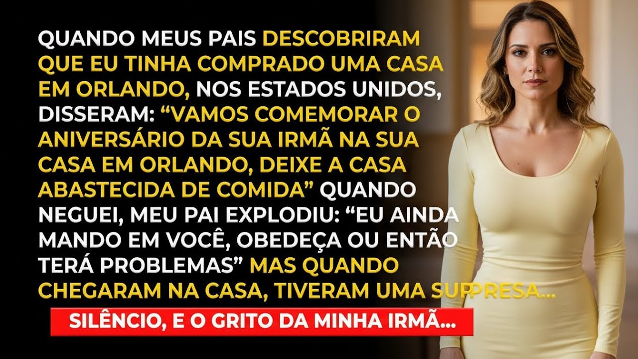 Planejaram a festa da minha irmã na minha casa sem me consultar — e quando chegaram, a surpresa foi