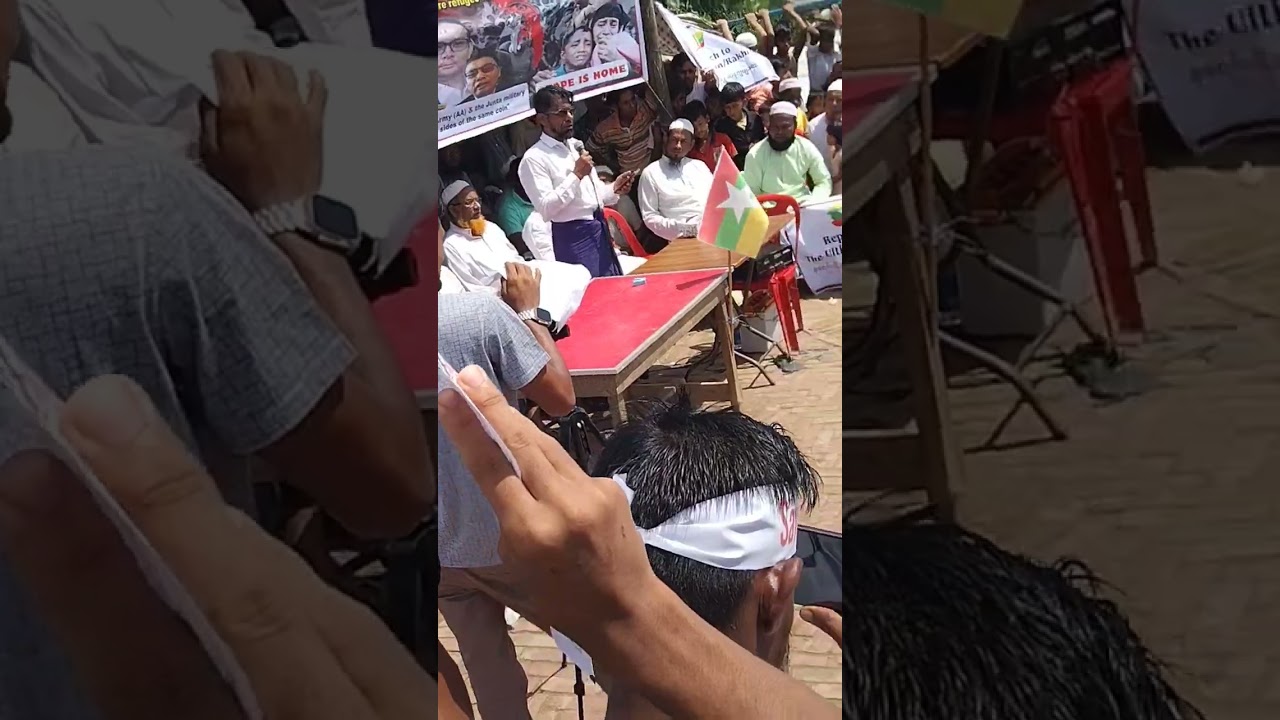Burmese speech in jadimora camp 27