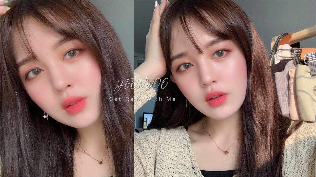 (eng)grwm : 파데없이 톤업크림으로 외출 준비〰️ 같이해요🥛(수다왕 도전)  겟레디윗미/ 연우yeonwoo