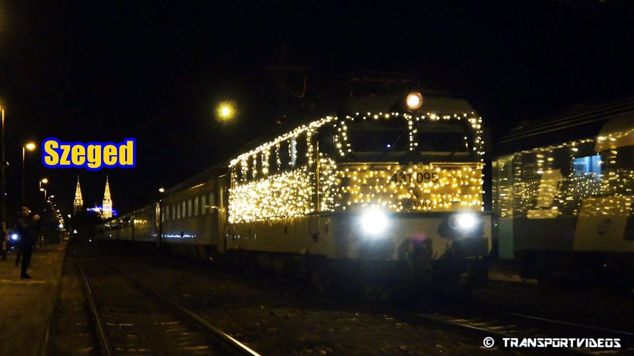 2024.12.26. - Fény Szili (431 095) a Napfény InterCity élén Szegeden
