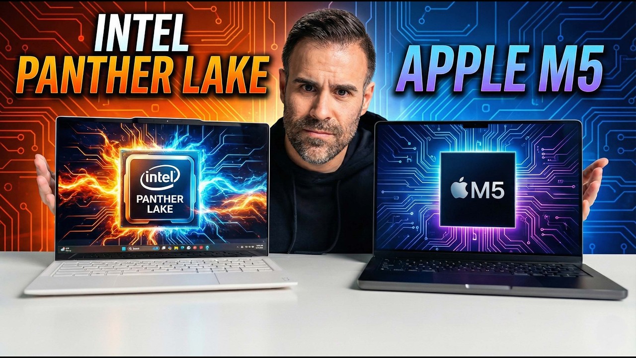 MacBook Pro M5 vs Intel Panther Lake &mdash; Windows is Finally Back! (Sort Of)