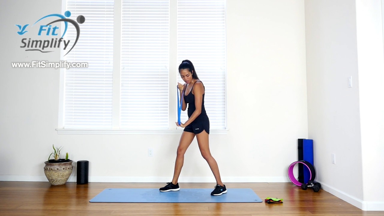 Whole Body Resistance Loop Band Workout (Fit Simplify)