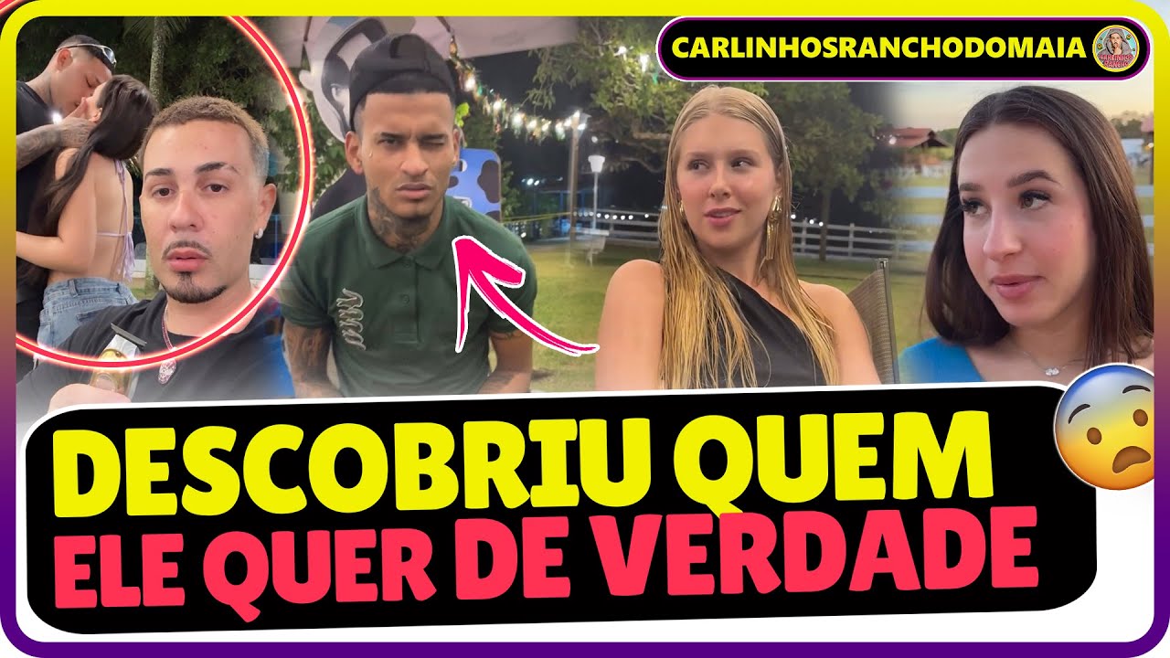 CARLINHOS DESCOBRIU DE QUEM NEIFF GOSTA DE VERDADE NO RANCHO DO MAIA😮😰 #carlinhosmaia