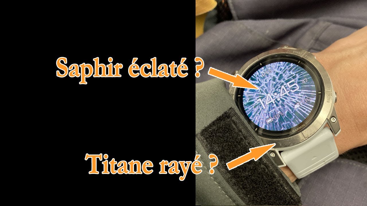 Saphir & titane : faut-il mettre le prix pour une montre GPS plus robuste ?