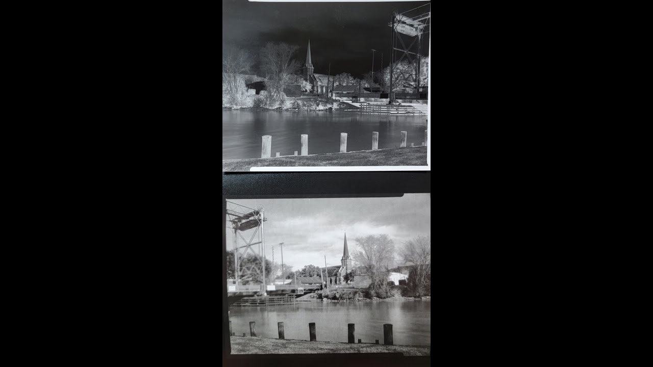 542) Photography / Darkroom Experiment 2: Using Paper Negatives to Contact Print Paper Positives