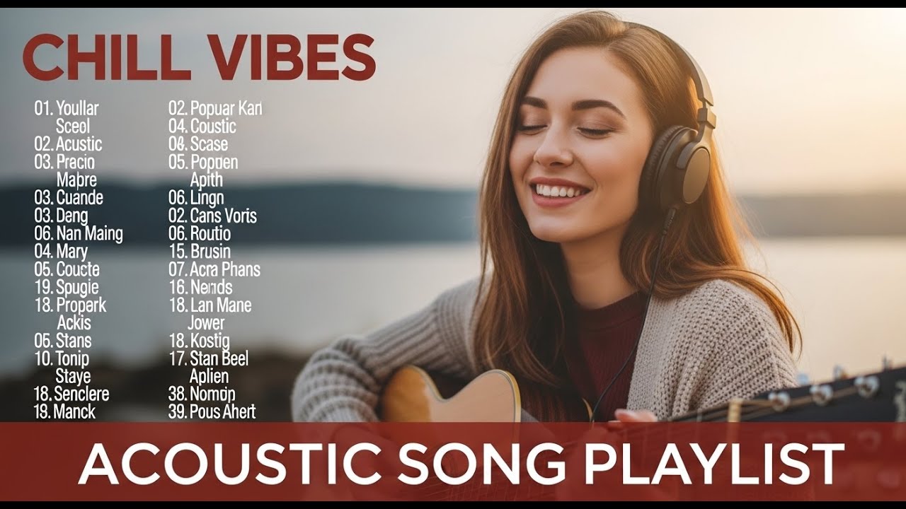 Chill & Calm Acoustic Love Songs Vol 【1892】
