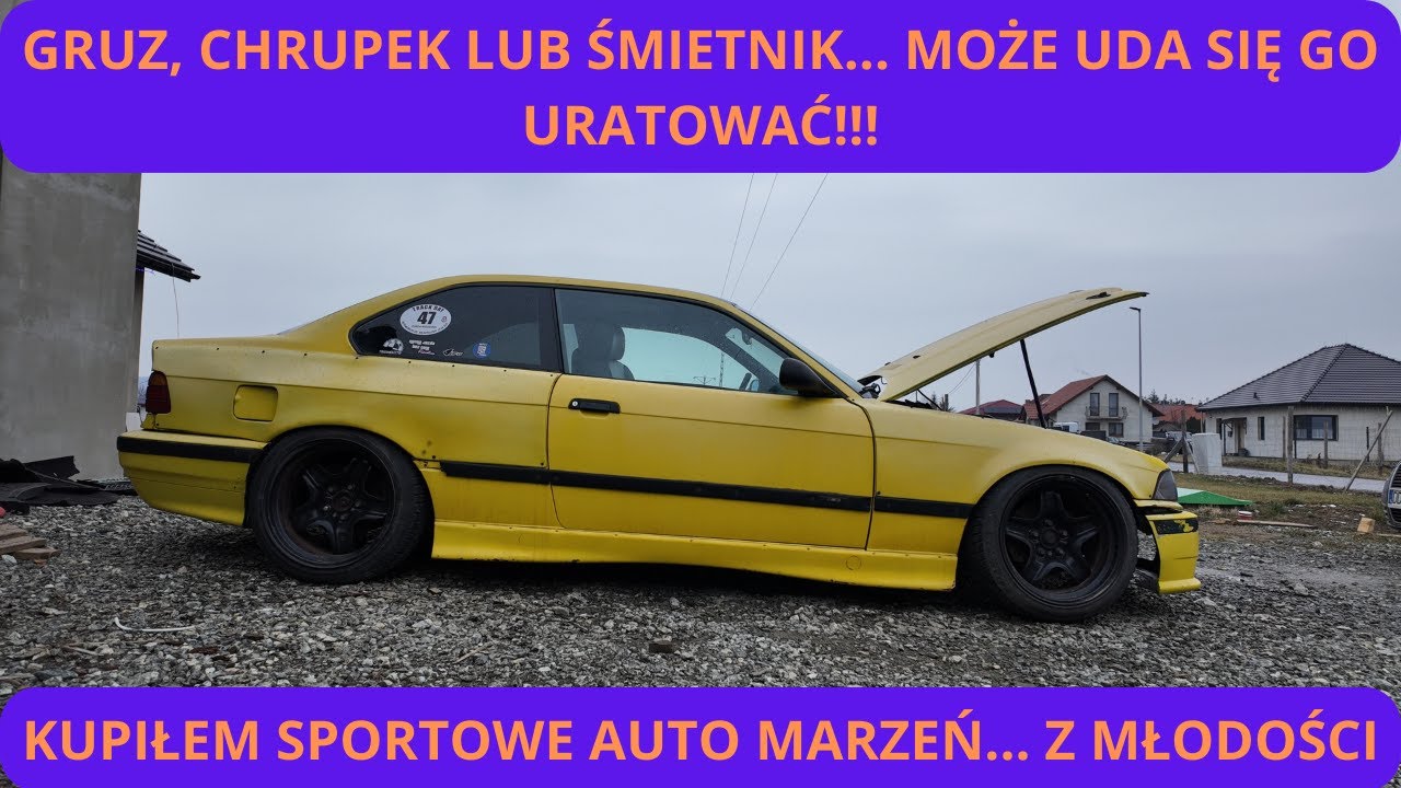 Projekt BMW E36 Coupe 320 , auto w perfekcyjnym stanie,  zresztą zobacz sam!