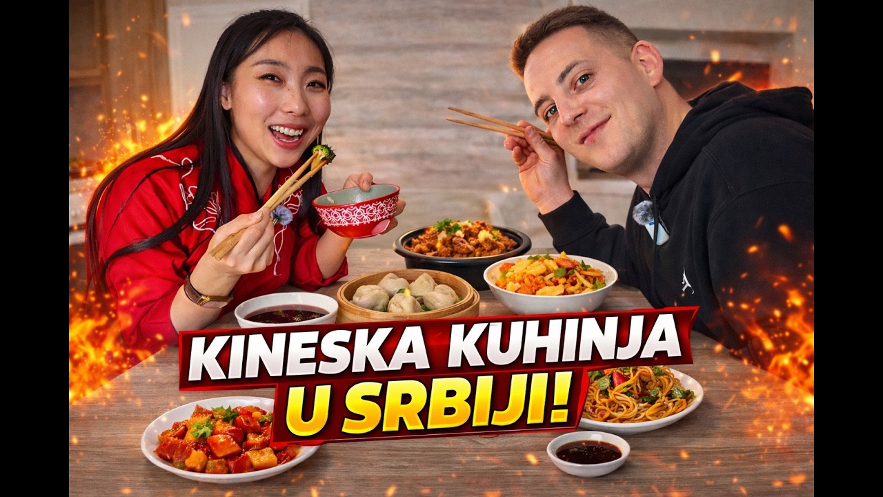 UGOSTILA SAM BALKANCA U KINI! *od pijace do tanjira