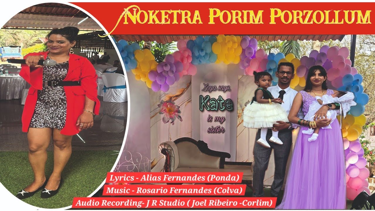 New Konkani Toast Song | Noketra Porim Porzollum - #CrabyFernandes