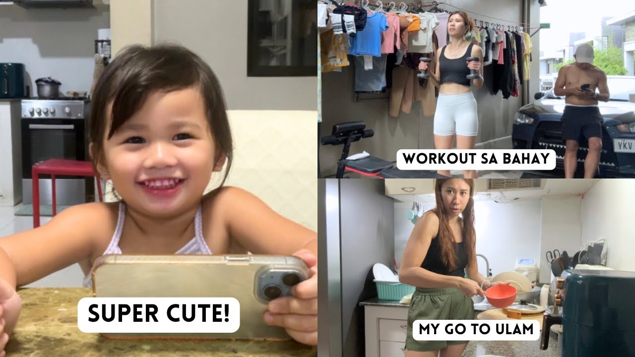 Workout sa Bahay, Luto tayo! What I usually eat in a Day | Chinkytita