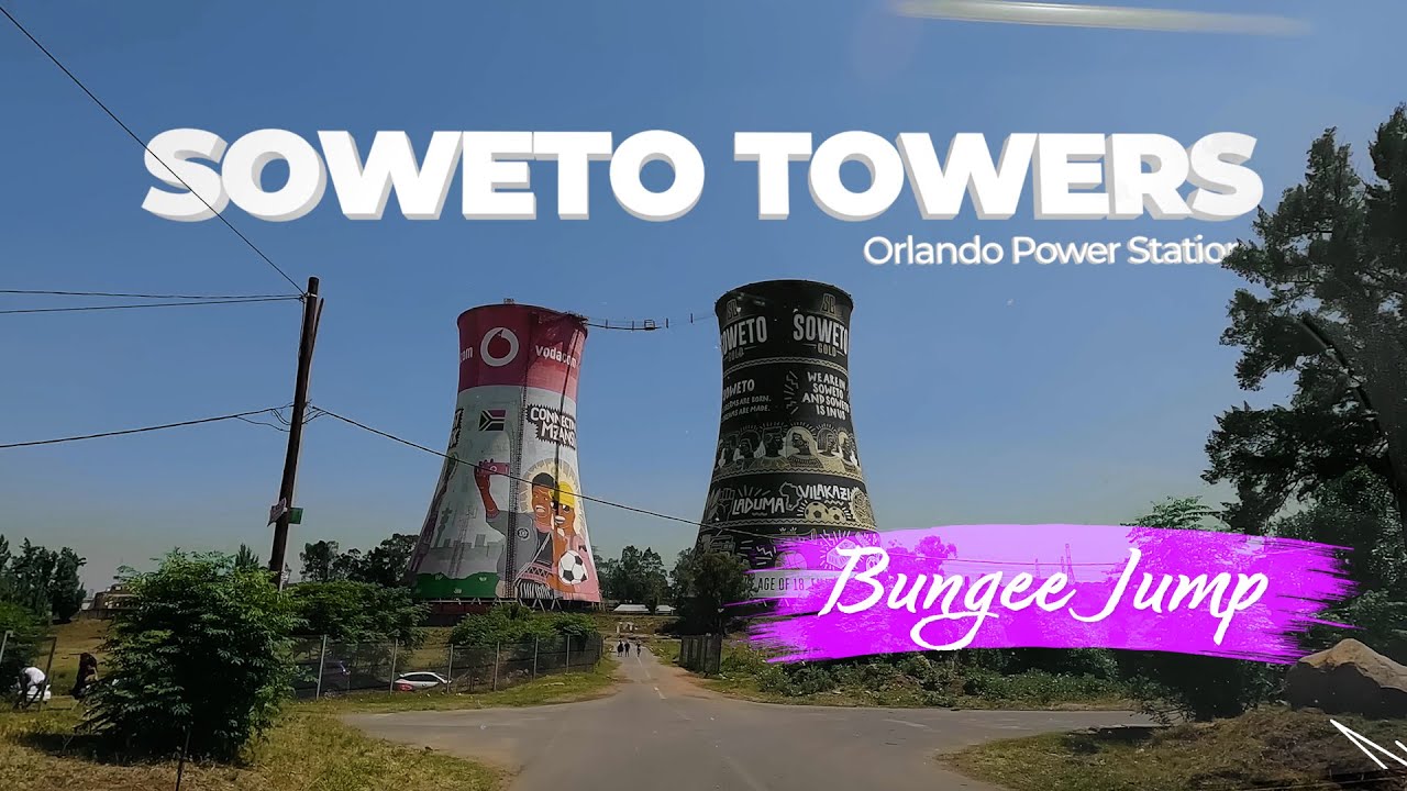 Soweto Towers Bungee Jump 2023 #vlog #southafrica #johannesburg #sowetotowers #bungee #bungeejumping