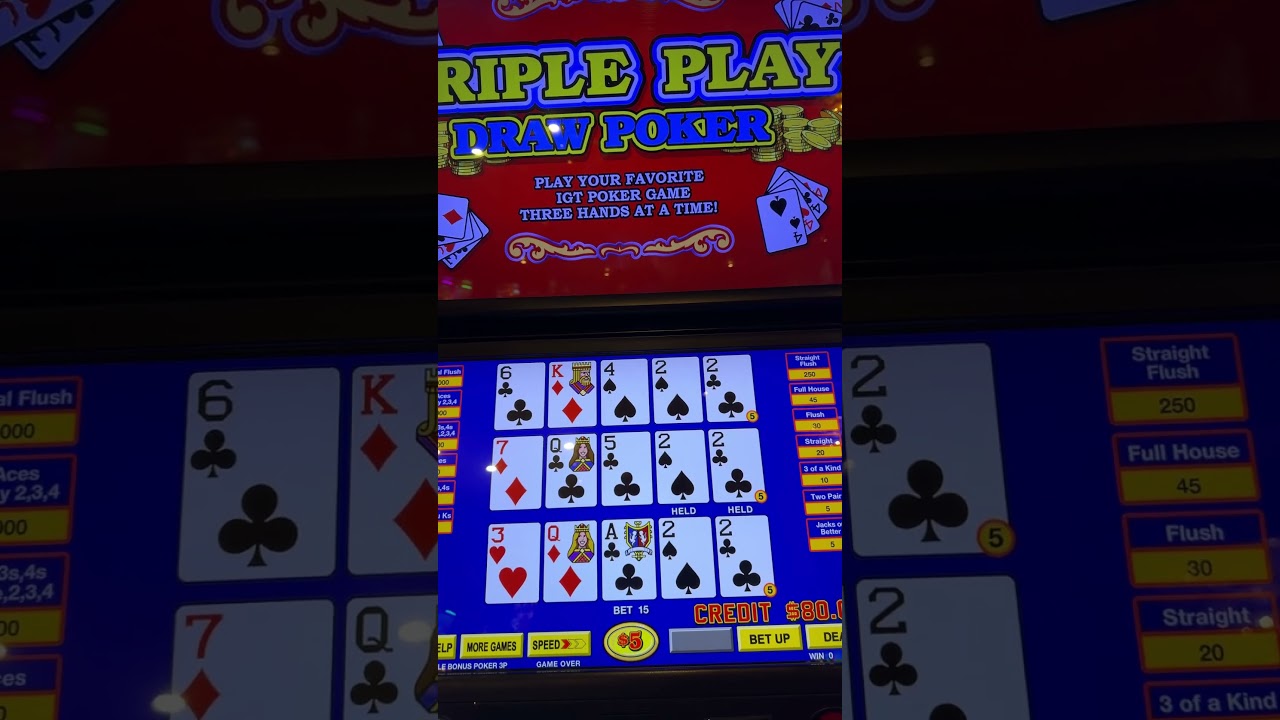 $75 High-Limit Triple Double Video Poker! Rio Hotel Casino Las Vegas, Nevada! Royal Flush? 4 Aces?