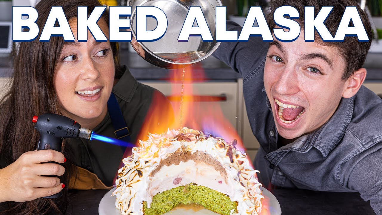 Making a Baked Alaska for the First Time! | Food with Friends