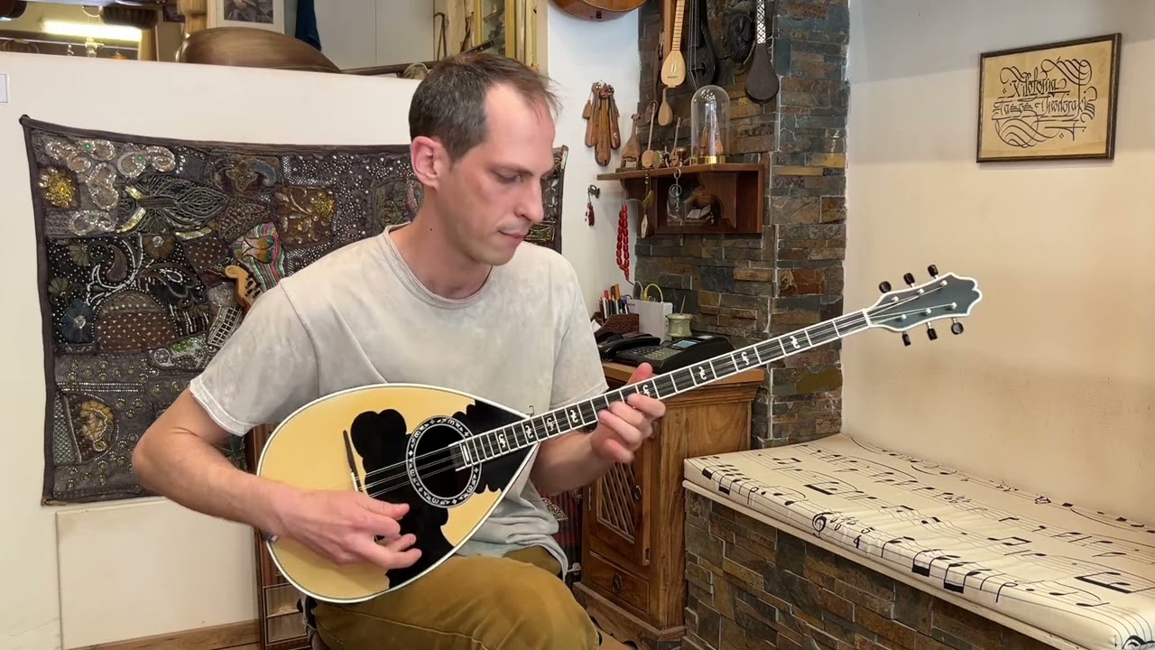 Bouzouki made by Tasos - Plays Alekos Tsolakis