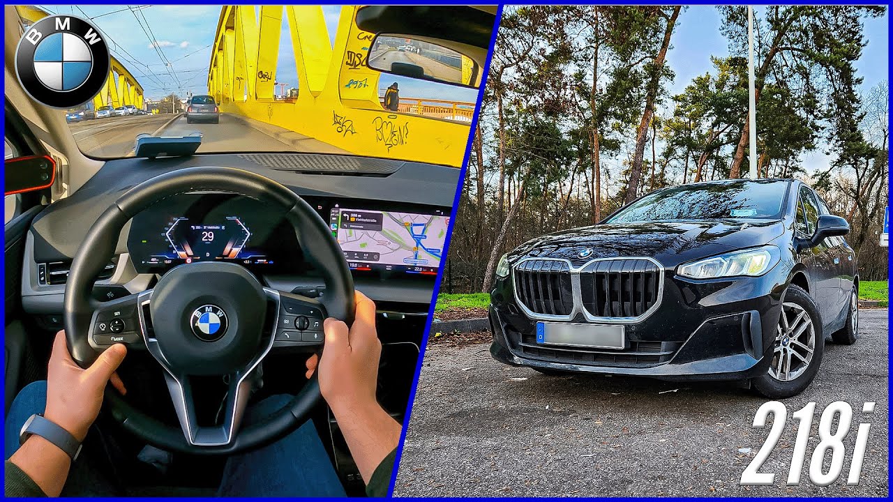 2022 BMW 218i - POV City Test Drive | Infotainment | Sound System