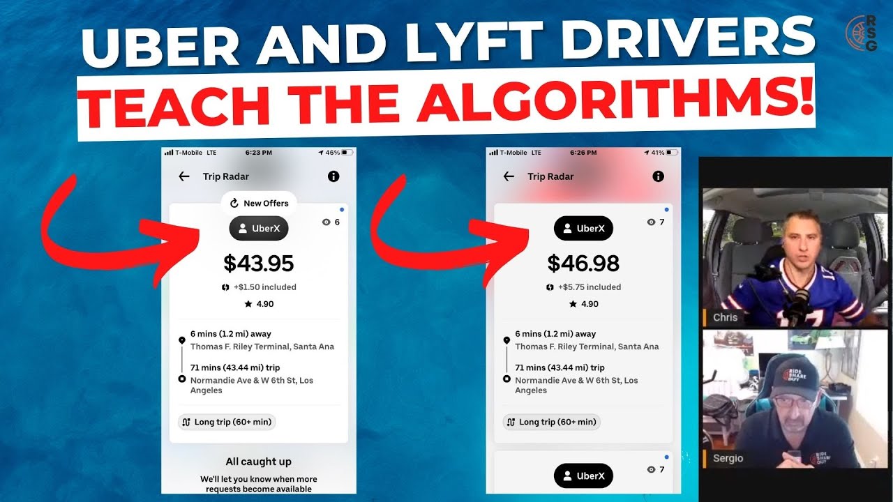 Как ВОДИТЕЛИ могут обучиться алгоритмам Uber и Lyft!
