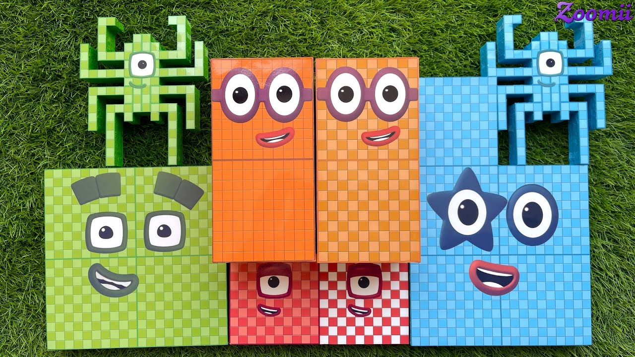 Looking for Numberblocks Puzzle Tetris NEW 2000 x2 Space ASMR - Numberblocks Satisfying Video #86