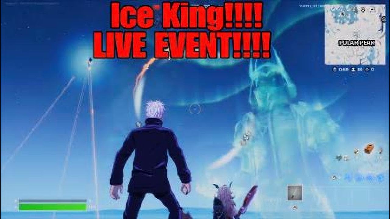 Fortnite Live Event!!!! Ice King Returns!!!!