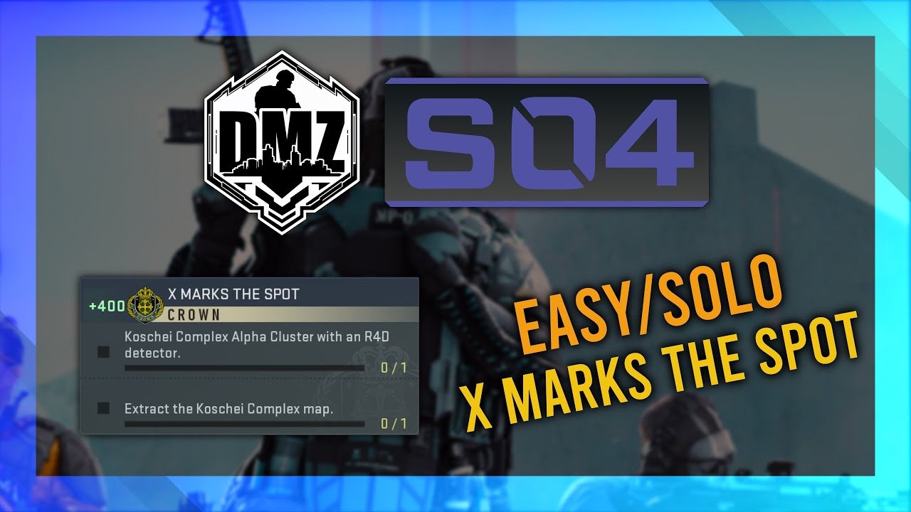 X Marks The Spot (Crown) GUIDE | DMZ Season 4 Mission Guide | Vondel Guide