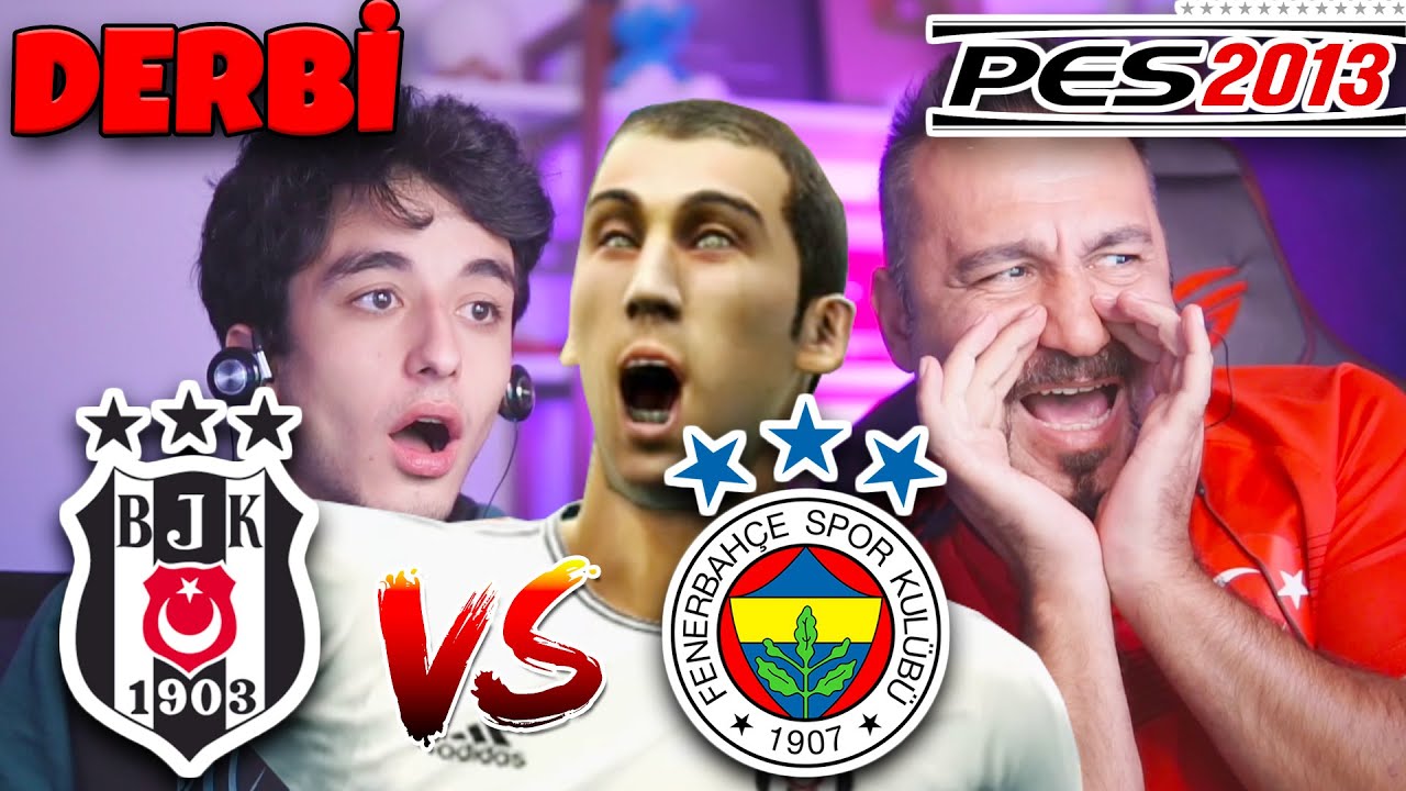 TÜRKÇE SPİKERLİ PES 2013 BEŞİKTAŞ-FENERBAHÇE DERBİSİ! | *emenike-volkan-demba ba-hutchinson*