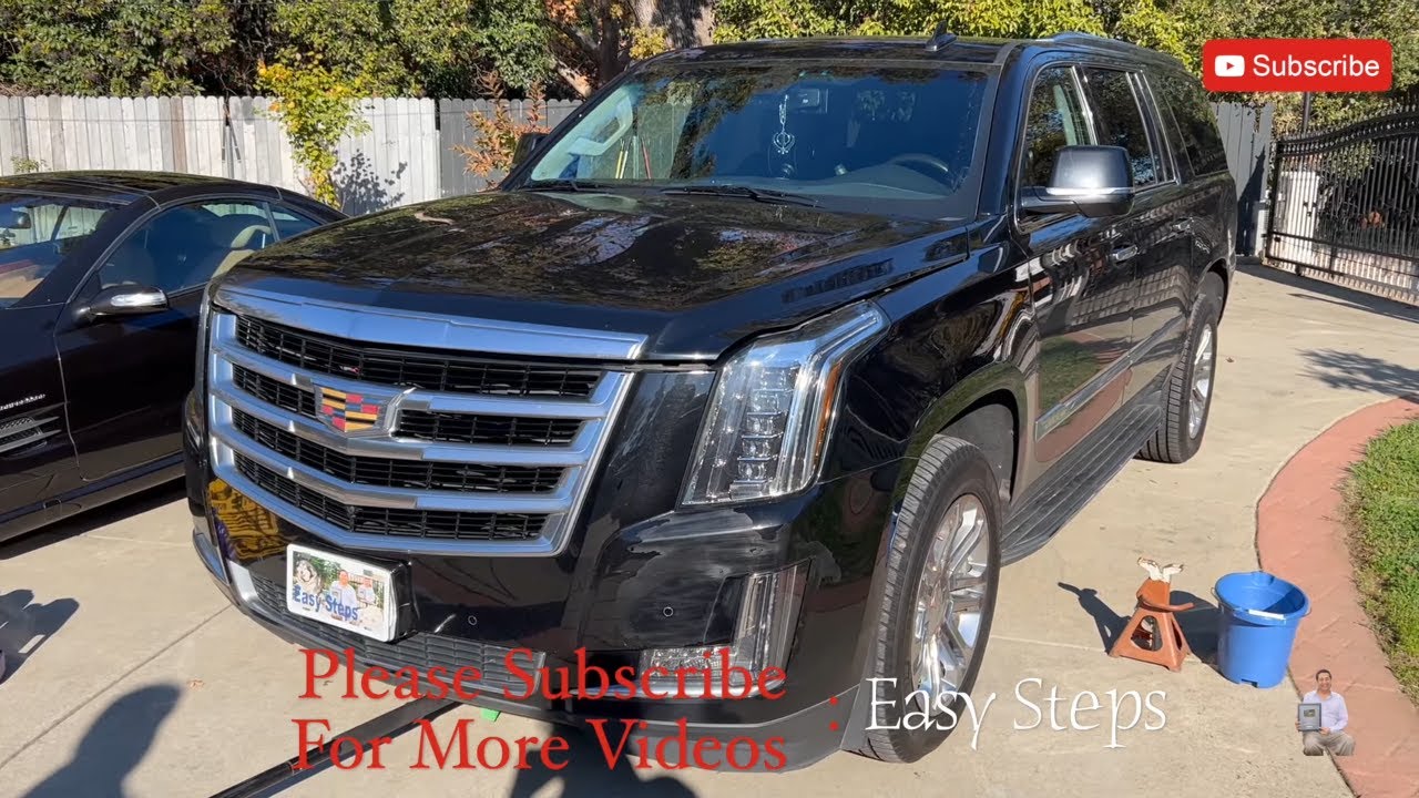 Замена масла в Cadillac Escalade 2015–2020 гг. на синтетическое масло Royal Purple | Сброс срока ...
