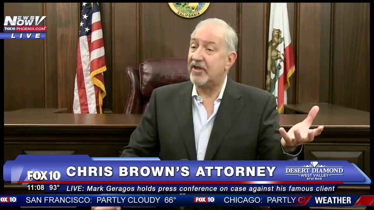 FNN: CHRIS BROWN's Attorney Mark Geragos Gives DETAILS on INVESTIGATION, Bailey Curran Accusations
