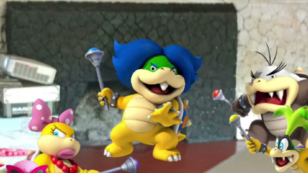 Plants vs zombies x super mario, opening koopalings hunting animals