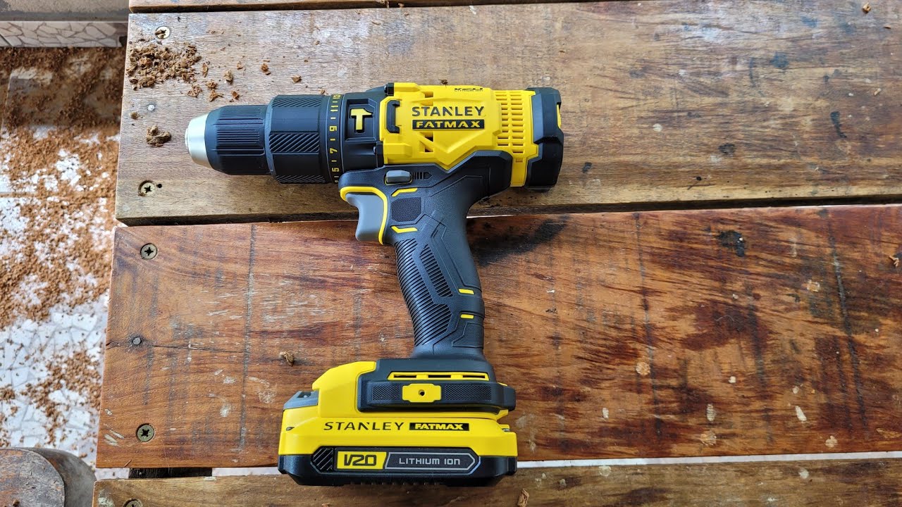 TESTE BRUTO! TESTANDO PARAFUSADEIRA 20V STANLEY! SERÁ QUE E BOA?