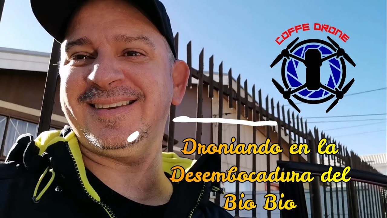 Desembocadura del bio bio droneando con el Mavic Mini y Mavic Air 2