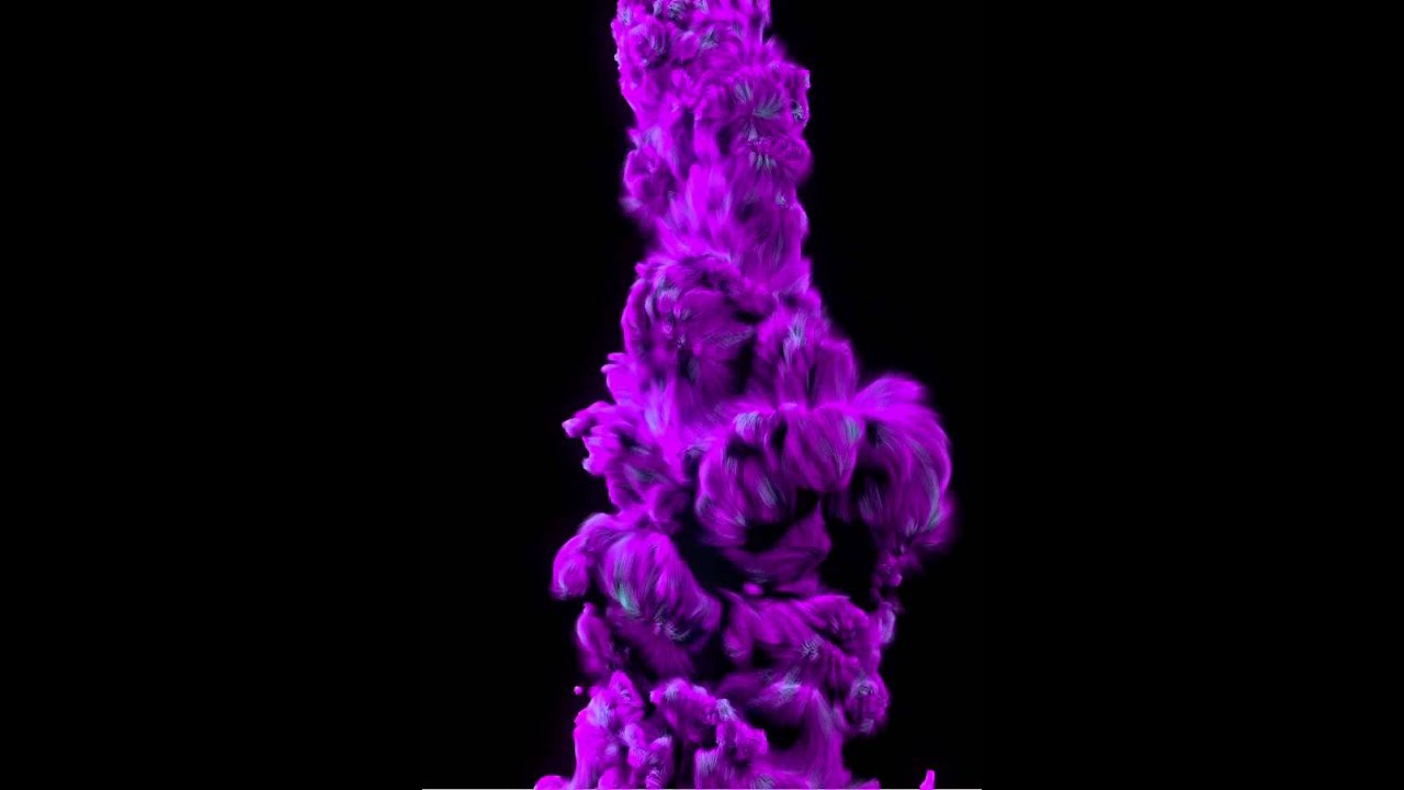random fluids effect created in 3ds max with fumefx plfow and krakatoa