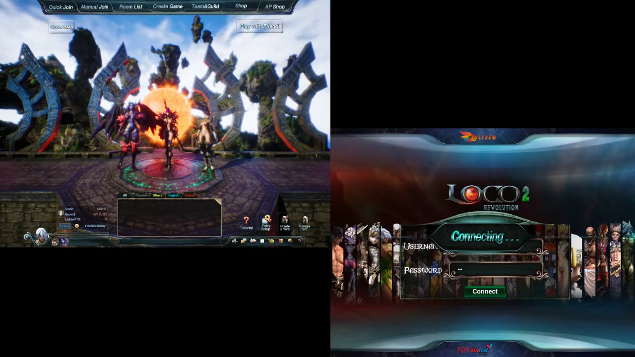 LOCO2: REVO MatchMaking Test
