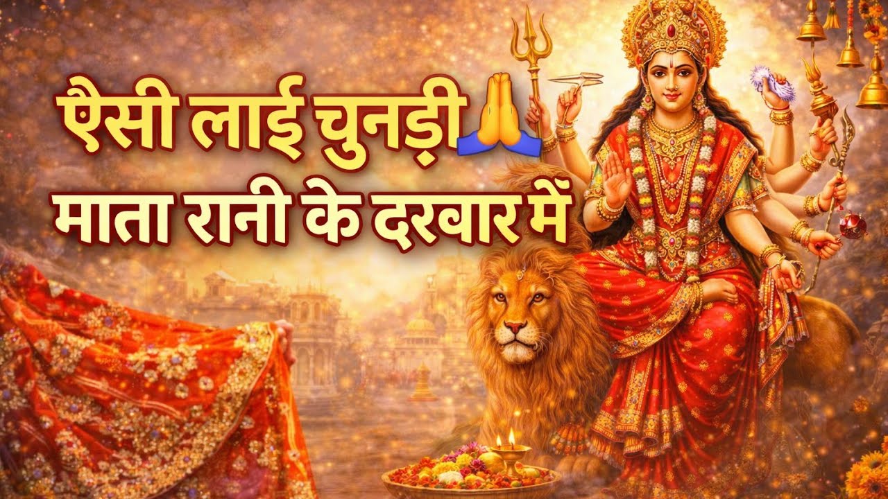 ऐसी लाई चुनड़ी | Aisi Laayi Chundadi | माता रानी भजन | Latest Bhakti Song 2026