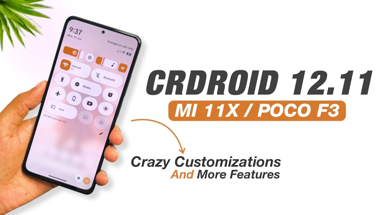 POCO F3 / Mi 11X - CrDroid 12.11 Review 🚀 | Crazy Customizations And More Features