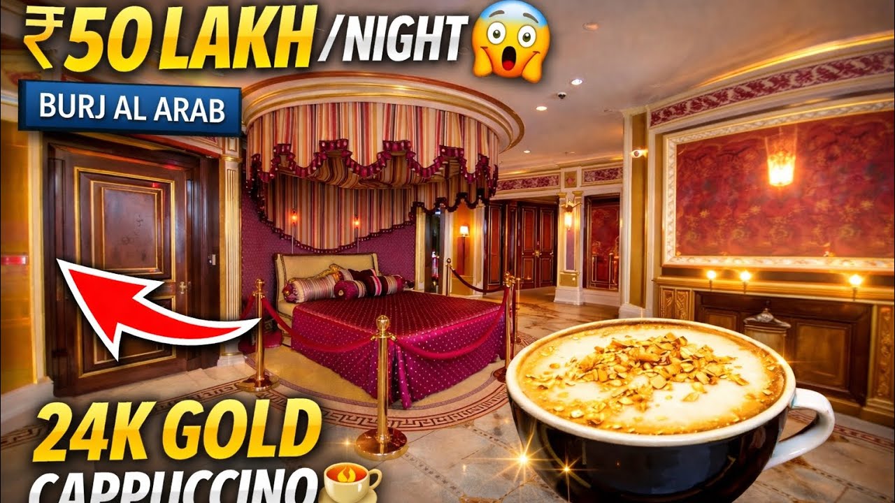 Inside the $50,000 a Night Burj Al Arab Hotel