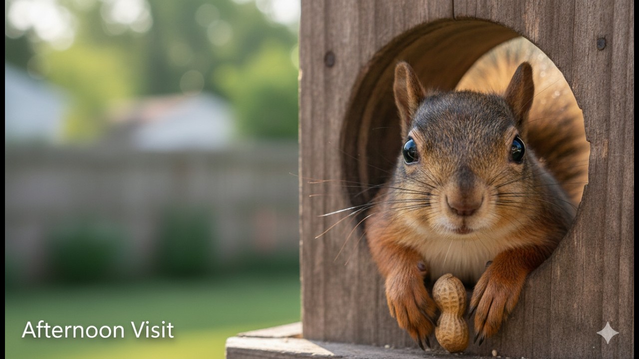 Archie P. Nutts Makes His Afternoon Rounds