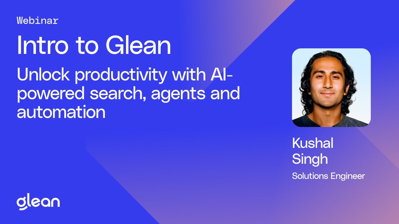 Intro to Glean