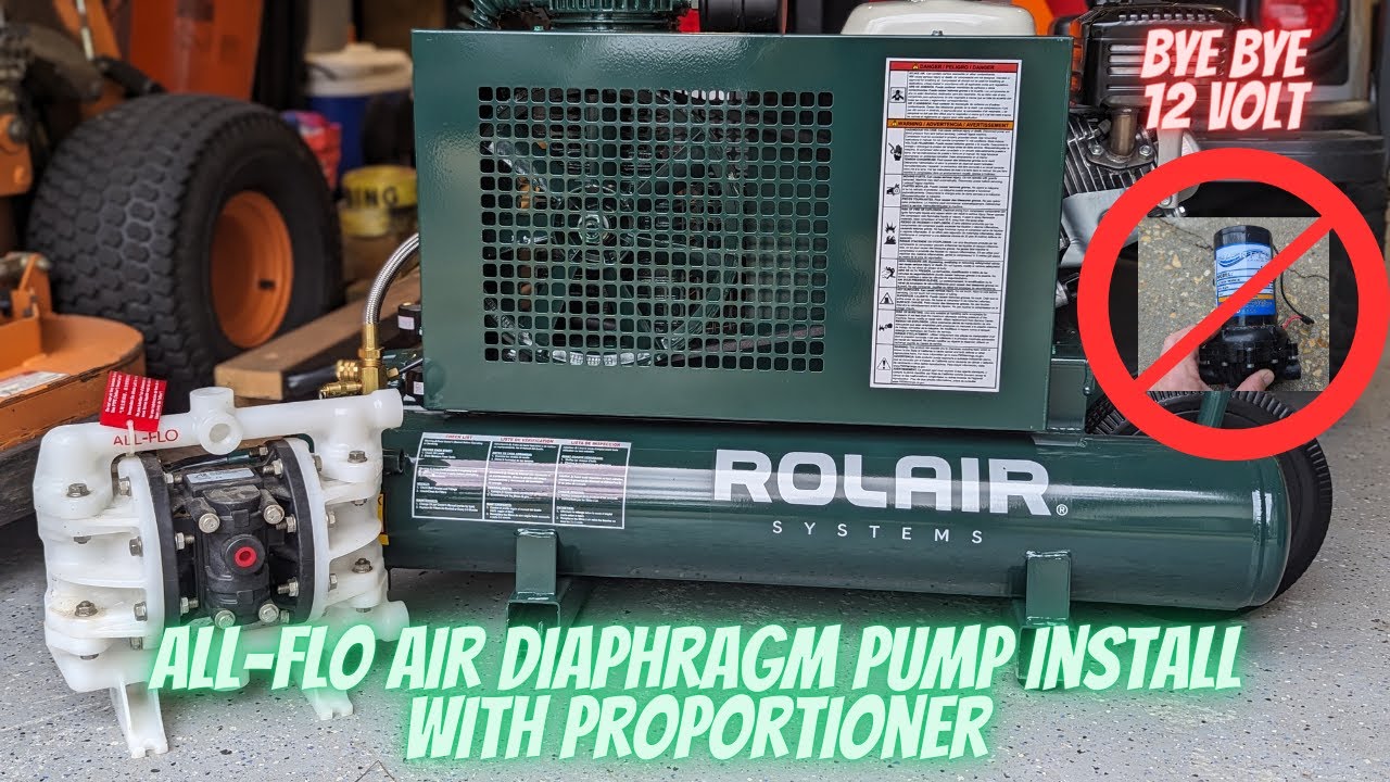 Мембранный насос All Flo Air с дозатором
