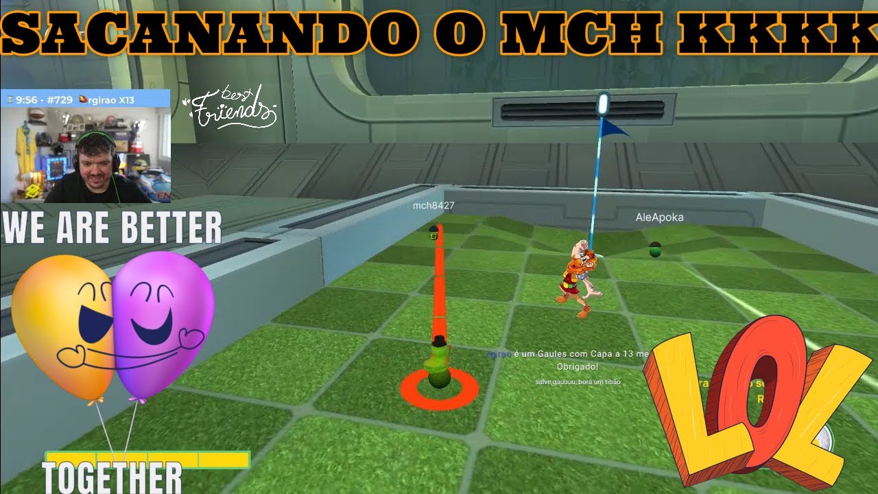 GAU ALASTRANDO O MCH NO GOLF WITH FRIENDS KKKKKK